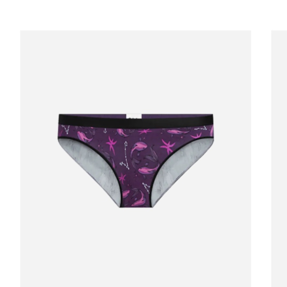 Zodiac sign- Pisces. MeUndies. Bikini XL